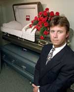 Vince Sharkey, of All County Funeral Home and Crematory in Lake Worth.